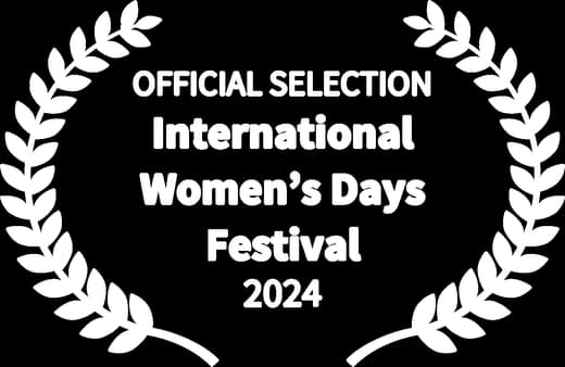 Official Selection laurel, International Women's Days Festival 2024